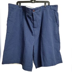 New Tommy Hilfiger blue plaid Big And Tall sz 54 shorts